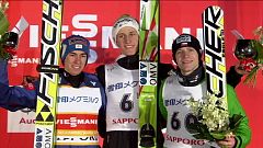 Peter Prevc vuela en Sapporo