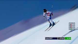 Sci alpino: vittoria in casa per Lara Gut nella discesa a St Moritz
