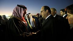 Desfile de líderes mundiales en Arabia Saudí para mostrar su apoyo al nuevo rey