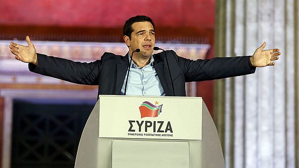 فوز تاريخي لحزب سيريزا المناهض للتقشف في الإنتخابات اليونانية فوز تاريخي لحزب سيريزا المناهض للتقشف في الإنتخابات اليونانية