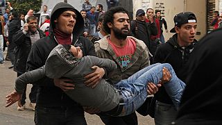 Ölik a tüntetőket Egyiptomban