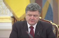 الرئيس الأوكراني يؤكد أن حكومته تعطي الأولوية لتهدئة 
التصعيد مع الانفصاليين الموالين لروسيا