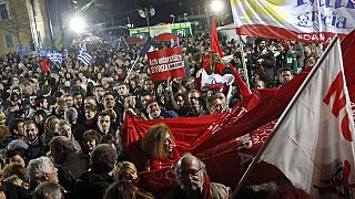 Celebrations as Syriza supporters look to a future without austerity