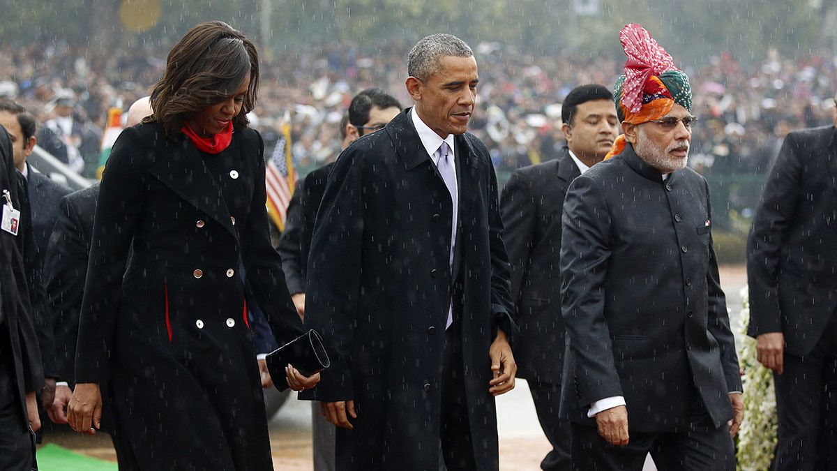India: Obama ospite d'onore alla giornata della Repubblica