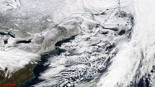 El nordeste de Estados Unidos se prepara para una "tormenta histórica" de nieve y frío