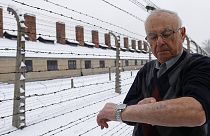 Un tatouage sur l’avant-bras gauche, abjecte signature du camp nazi d'Auschwitz
