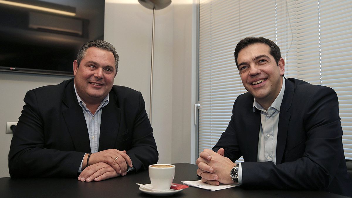 In Griechenland steht eine neue Regierung: Linkspartei Syriza einigt sich auf Koalition mit Rechtspopulisten