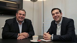 Greci Indipendenti (di destra) sosterranno il governo Tsipras (di sinistra)