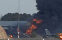 Ten killed in Greek fighter plane crash in Spain