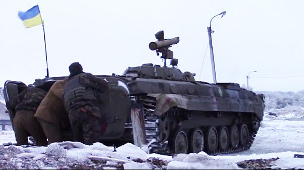 Heftige Gefechte in der Ostukraine Heftige Gefechte in der Ostukraine