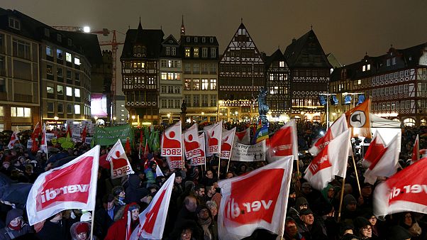 A Dresda grande manifestazione anti-Pegida A Dresda grande manifestazione anti-Pegida