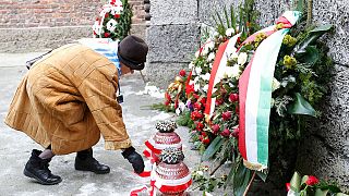 Auschwitz-Birkenau felszabadítására emlékeznek