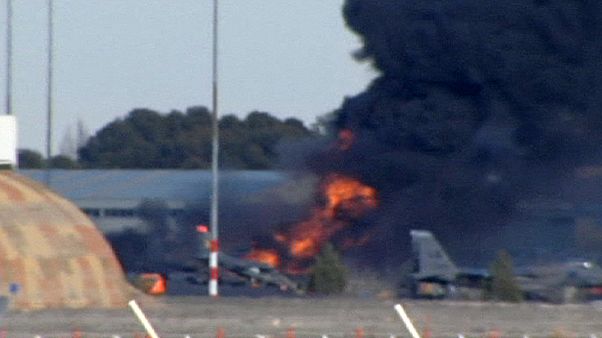 Spanien: Zahl der Toten nach Kampfflugzeugabsturz steigt auf elf Spanien: Zahl der Toten nach Kampfflugzeugabsturz steigt auf elf
