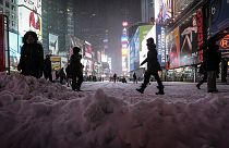 La tormenta de nieve en el nordeste de Estados Unidos fue menos destructora de lo previsto