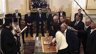 A very academic cabinet, Tsipras government sworn-in