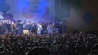 Germany: a rock concert for tolerance