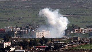 Israel and Hezbollah exchange fire near Lebanon border