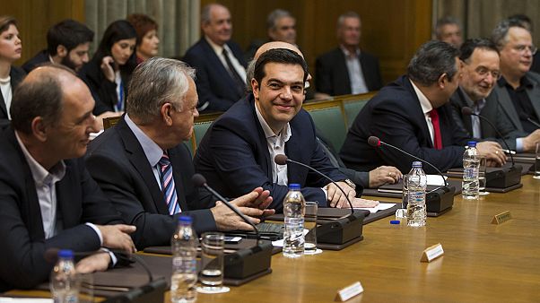 Grécia: Primeiro conselho de ministros do novo Governo Grécia: Primeiro conselho de ministros do novo Governo