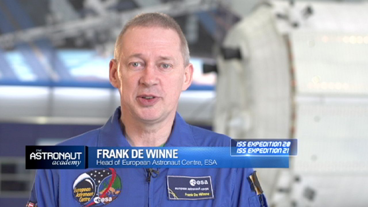 ESA EAC chief Frank De Winne on what it takes to be an astronaut ESA EAC chief Frank De Winne on what it takes to be an astronaut