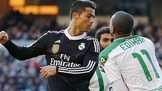 Dos partidos de sanción a Cristiano Ronaldo por expulsión en Córdoba