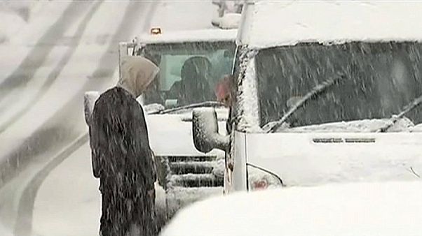 Nevão provoca caos no Reino Unido Nevão provoca caos no Reino Unido
