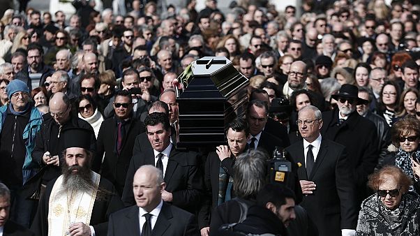 Funeral of singer Demis Roussos held in Athens Funeral of singer Demis Roussos held in Athens