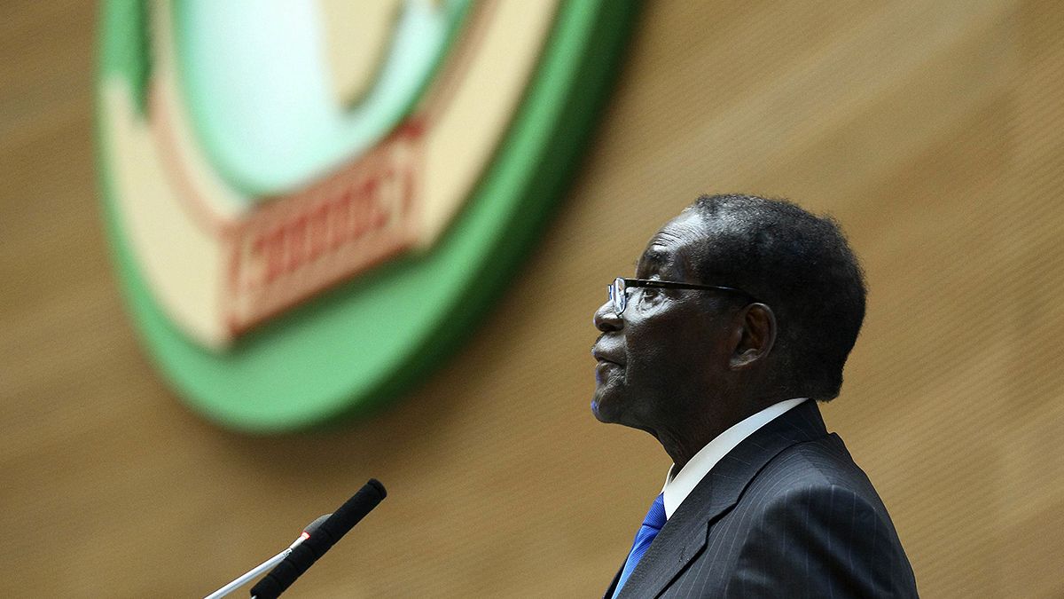 Zimbabwe's Mugabe elected as new African Union chairman