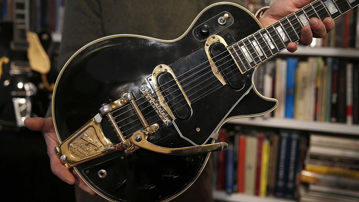 حراج گیتار ساخته شده توسط لس پاول