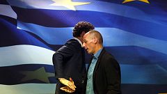 Ελλάδα: Ικανοποίηση και ανησυχία μετά τη συνάντηση Ντάισελμπλουμ - Βαρουφάκη