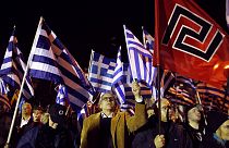 Atina'da aşırı sağ ve faşizm karşıtları aynı gün sokaklara indi