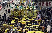 Újabb tömegtüntetés kezdődött Hongkongban