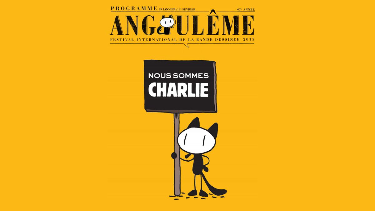 Affiche de la 42éme édition du Festival de la BD d'Angoulême