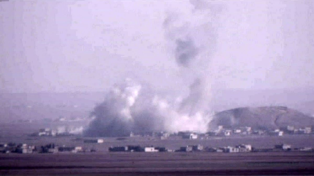 Kobani çevresindeki köylerde çatışmalar devam ediyor
