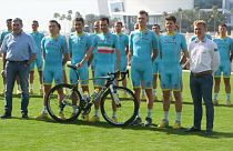 Presentato il team Astana, per Nibali obiettivo bis al Tour de France