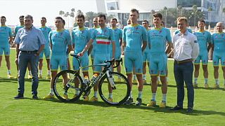 Vorstellung des Astana Pro Teams in Dubai