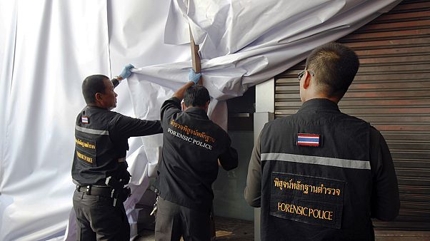 Tayland'ın başkenti Bangkok'ta bombalı saldırı Tayland'ın başkenti Bangkok'ta bombalı saldırı