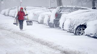 El Medio Oeste de Estados Unidos, bajo la nieve