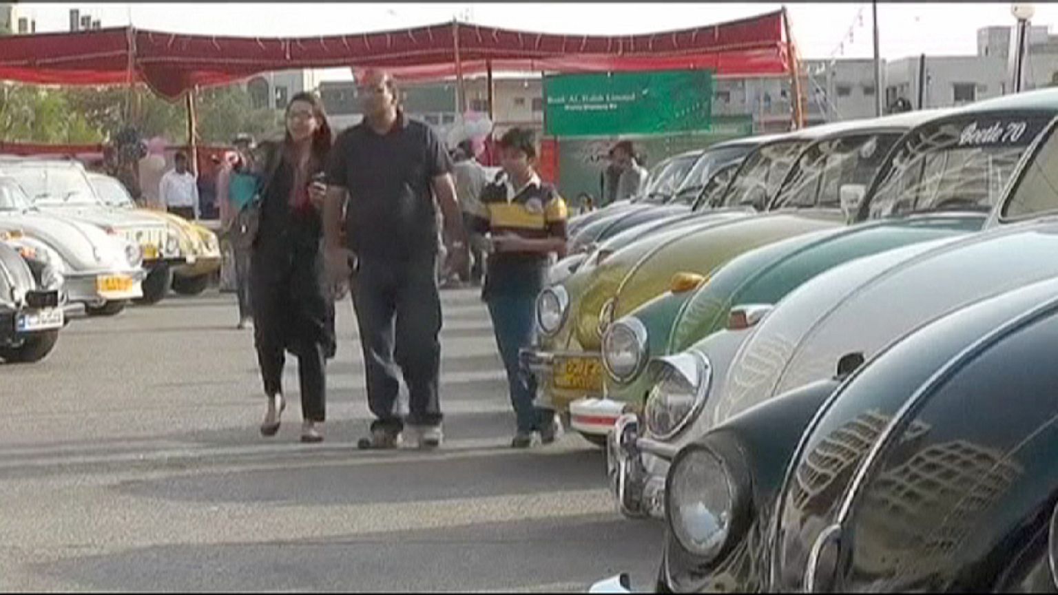 Volkswagen találkozó - Bogarasok Klubja Pakisztánban