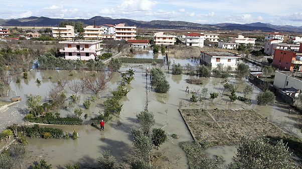 Áradások Macedóniában és Albániában Áradások Macedóniában és Albániában