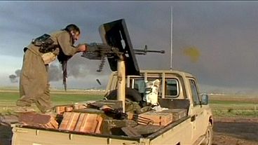 Kurdish forces assault against ISIL militants in Kirkuk