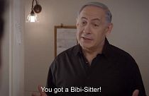 بنیامین نتانیاهو بچه داری می کند