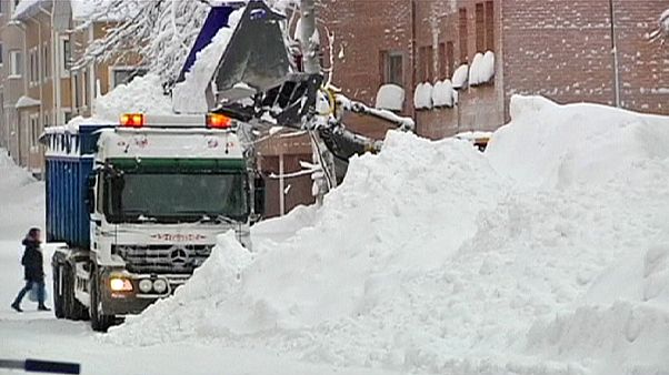 Fél méternél is több hó esett pár nap alatt Luleában Fél méternél is több hó esett pár nap alatt Luleában