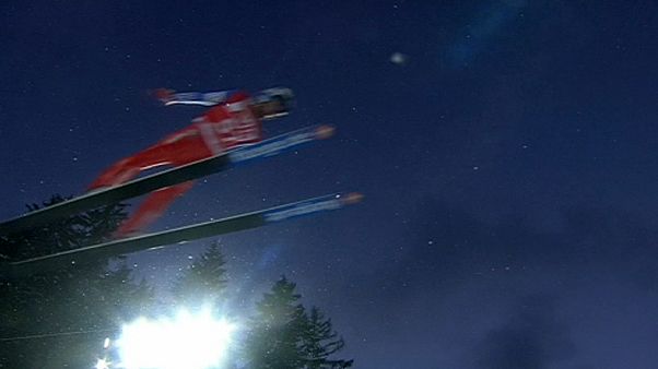 Skispringen: Severin Freund mit "Übergewicht" Skispringen: Severin Freund mit "Übergewicht"