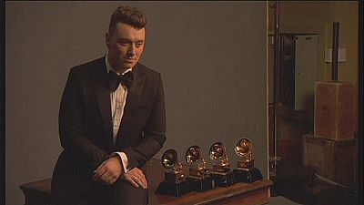 Sam Smith, Pharrell, Beyoncé shine at 57th Grammys Sam Smith, Pharrell, Beyoncé shine at 57th Grammys