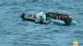 Dozens of migrants die from exposure on Italian coast guard boats