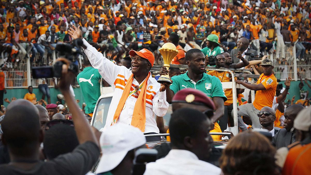 Afrika-Cup: Die Sieger der Elfenbeinküste werden empfangen