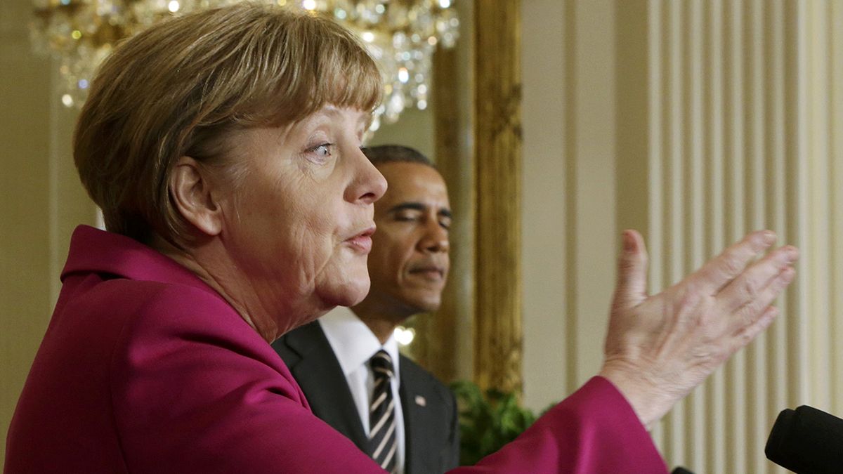 Merkel nyitott, Obama készséges volt hétfőn Washingtonban