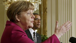 Obama und Merkel demonstrieren Einigkeit in der Ukraine-Krise