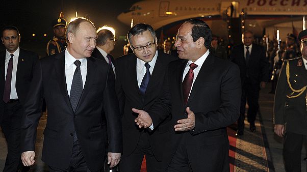 Vladimir Poutine en opération de charme en Egypte Vladimir Poutine en opération de charme en Egypte