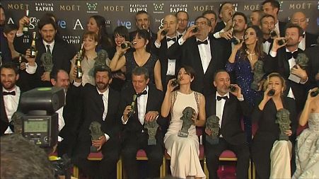 Antonio Banderas handed honorary award at 'Spanish Oscars'